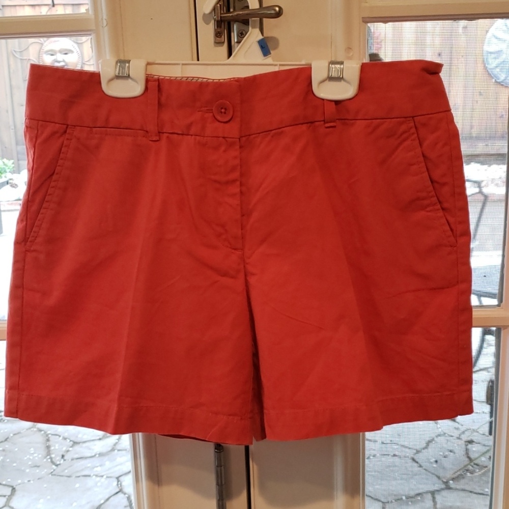 Loft red shorts Sz 6